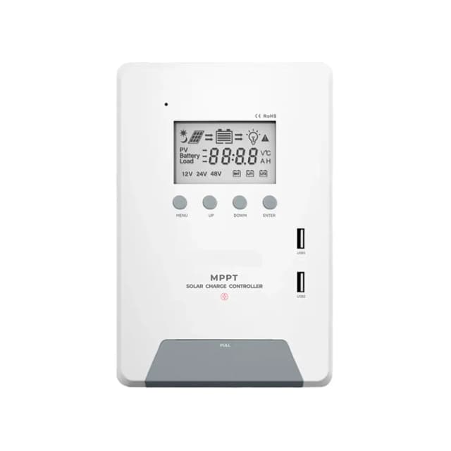 CONTROLADOR SOLAR MPPT, 12/24/48V, 60 A